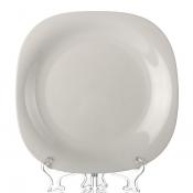 Тарелка обеденная карин белая, диаметр 26 см