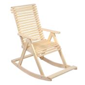 Кресло - качалка, 120х120х60 см, липа