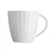 Чашка чайная «Сатиник»; фарфор; 270мл; D=80,H=84,L=100мм; белый