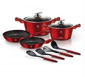 Burgundy Metallic Line Набор посуды 10 пр.