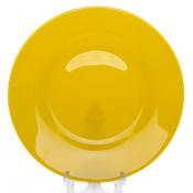 Тарелка столовая мелкая Pasabahce Бали желтая, D=26 см