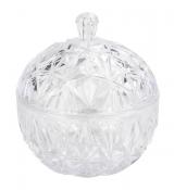 Сахарница "Шарм" 0,35 л с крышкой (прозрачный)