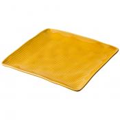 Тарелка закусочная квадратная Concept 18 см желтый