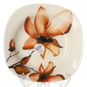 Тарелка столовая глубокая Pasabahce Orchids, D=21,5 см
