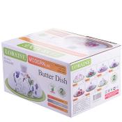 Масленка с крышкой 2 предмета LR