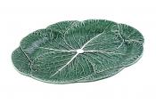 Блюдо овальное Bordallo Pinheiro Капуста, 43,5*32,5 см без упаковки