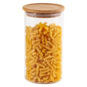 Банка стекл кругл 1000мл бамб/кр штаб Studio TM Appetite, BMG1000