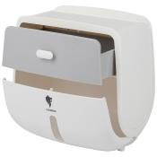 Полка-держатель для туалетной бумаги TANGER TBH-02 (с ящиком)