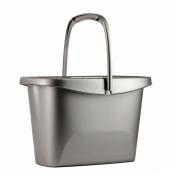 Ведро прямоугольное 13л "Классика" антрацит