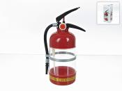 Огнетушитель декоративный (шейкер для напитков) d=12см. h=34см. v=1500мл. (пластик, резина) (подарочная упаковка)