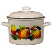 Кастрюля эмал 2,0л Яблоки, 1610АП2/4