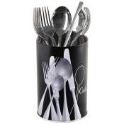 Подставка для столовых приборов металлическая, дизайн "Столовые приборы"