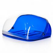 Хлебница "КРИСТАЛЛ" малая, 255*315*155 мм (синий прозрачный)