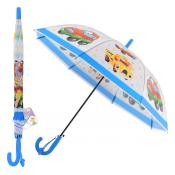 Зонт детский "Любимые машинки" (полуавтомат) D80см NEW
