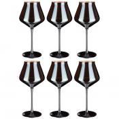 Набор бокалов из 6 шт Chef sommelier цвет Горький шоколад 550 мл