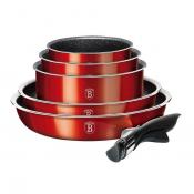 Metallic Line Burgundy Edition Набор посуды 12 пр.