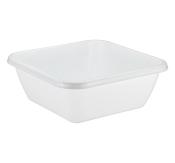 Таз квадратный 12 л (белый)