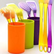 Наб/половников ОРАНЖЕВЫЙ СИЛИКОН 6 пр. на подст. МВ 22487