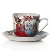 Чайный набор из 2 предметов "Японские мотивы", объем чашки 400 мл