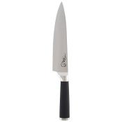 Нож с прорезиненной рукояткой MAL-01RS поварской, 20 см
