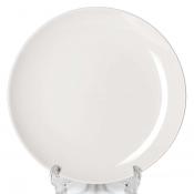 Тарелка мелкая б/борта «Кунстверк»; фарфор; D=17.5см; белый