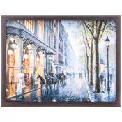 ПАННО ДЕКО-БОКСЫ ВЕНГЕ С ОКАНТОВКОЙ 30*40 СМ