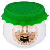 Баночка для меда/варенья с силиконовой крышкой Сура 180мл. д=8см в=7см