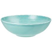 Салатник София голубая 26 см., без упак.