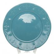 Тарелка Fulya 22 см бирюзовая