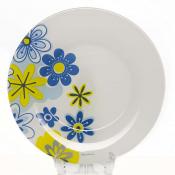 Набор тарелок закусочных (десертных) 6 шт Pasabahce Spring, D=19,5 см