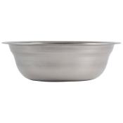 Миска Bowl-15, объем 0,5 л, с расширенными краями, из нерж стали, зеркальная полировка, диа 15 см