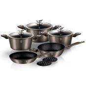 Набор посуды Berlingerhaus Carbon Metallic Line, 10 предметов