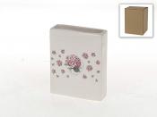 Ваза декоративная (подвесная) "Розовая гортензия" 11*3,5*14см (глазурованное покрытие) (без подарочной упаковки)