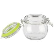 Банка стеклянная BRAVO, объем 500 мл, с бугельным замком