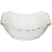 Салатник рококо Золотая линия 14 см. без упак