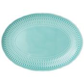 Блюдо овальное София голубая 24*17 см., без упак.