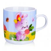 Кружка детская фарфор 230 мл LR (х48)