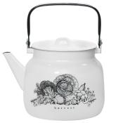 Чайник эмал  3,5л Harvest 27134БлРч, 2713П/4БлРч