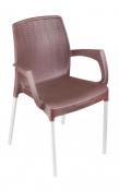 Кресло Прованс (коричневый)