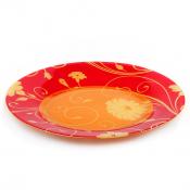 Тарелка столовая мелкая Pasabahce Serenade Orange, D=26 см