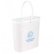 Емкость д/стирального порошка 6 л с крыш. (белый)