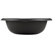 Таз круглый 10,5 л. вторичный пластик, черный