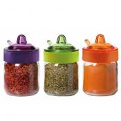 Емкость для соуса "Herevin", с ложкой, 200 мл (цвета в ассортименте)