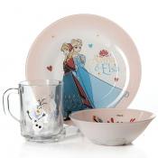 Набор детской посуды 3 пр. ХОЛОДНОЕ СЕРДЦЕ