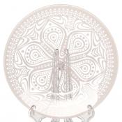 Тарелка закусочная (десертная) Pasabahce Boho, D=19,5 см