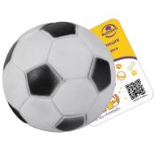 Игрушка для питомцев "Футбольный мяч". Диаметр 6,5 см.  NEW