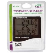 Термометр-гигрометр цифровой HOMESTAR HS-0109   с выносным датчиком
