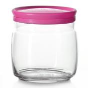 Банка ЧЕШНИ 3 шт. 500 мл с розовой пласт.крышками