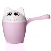 Ковш с крышкой «Котофей», цвет розовый, 0.8 л