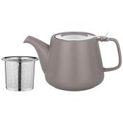 Чайник с металл.ситом и крышкой Velour 1200мл, 23,5*11*12,5см, серый 